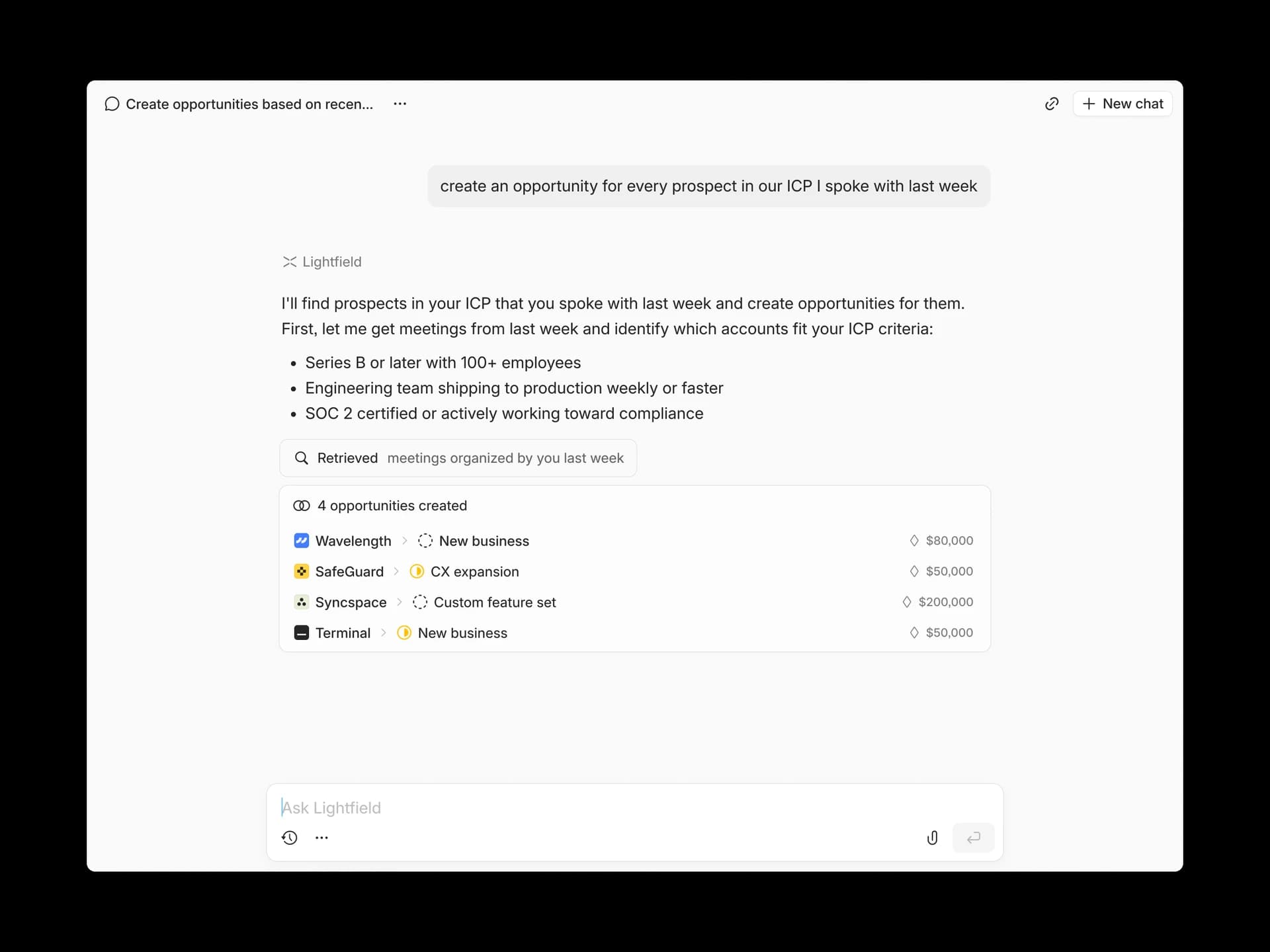 Track relationships across your team